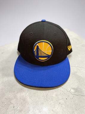 Golden State Warriors Snapback Cap New Era 9Fifty Hat NBA Champions Black Blue